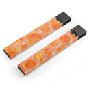 Orange Floral Succulents - Premium Decal Protective Skin-Wrap Sticker compatible with the Juul Labs vaping device