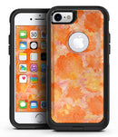 Orange Floral Succulents - iPhone 7 or 7 Plus Commuter Case Skin Kit