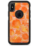 Orange Floral Succulents - iPhone X OtterBox Case & Skin Kits