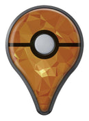 Orange Geometric V15 Pokémon GO Plus Vinyl Protective Decal Skin Kit