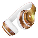 Orange Geometric V15 Full-Body Skin Kit for the Beats by Dre Solo 3 Wireless Headphones