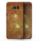 Orange Geometric V15 - Samsung Galaxy S8 Full-Body Skin Kit
