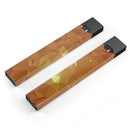 Orange Geometric V15 - Premium Decal Protective Skin-Wrap Sticker compatible with the Juul Labs vaping device
