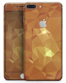 Orange Geometric V15 - Skin-kit for the iPhone 8 or 8 Plus