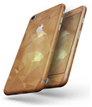 Orange Geometric V15 - Skin-kit for the iPhone 8 or 8 Plus