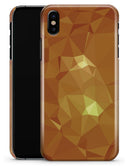 Orange Geometric V15 - iPhone X Clipit Case