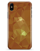 Orange Geometric V15 - iPhone X Clipit Case