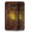 Orange Geometric V16 - Samsung Galaxy S8 Full-Body Skin Kit