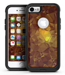 Orange Geometric V16 - iPhone 7 or 8 OtterBox Case & Skin Kits