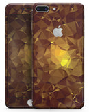 Orange Geometric V16 - Skin-kit for the iPhone 8 or 8 Plus