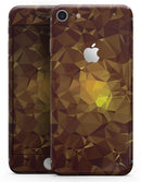 Orange Geometric V16 - Skin-kit for the iPhone 8 or 8 Plus