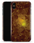 Orange Geometric V16 - iPhone X Clipit Case