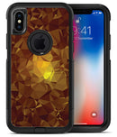 Orange Geometric V16 - iPhone X OtterBox Case & Skin Kits