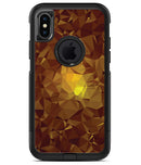 Orange Geometric V16 - iPhone X OtterBox Case & Skin Kits