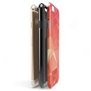 Orange Geometric V17 iPhone 6/6s or 6/6s Plus 2-Piece Hybrid INK-Fuzed Case