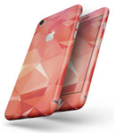 Orange Geometric V17 - Skin-kit for the iPhone 8 or 8 Plus