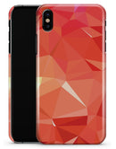 Orange Geometric V17 - iPhone X Clipit Case