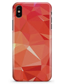 Orange Geometric V17 - iPhone X Clipit Case
