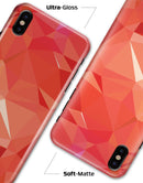 Orange Geometric V17 - iPhone X Clipit Case