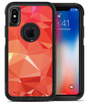 Orange Geometric V17 - iPhone X OtterBox Case & Skin Kits