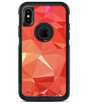 Orange Geometric V17 - iPhone X OtterBox Case & Skin Kits