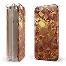Orange Geometric V5 iPhone 6/6s or 6/6s Plus 2-Piece Hybrid INK-Fuzed Case