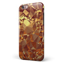 Orange Geometric V5 iPhone 6/6s or 6/6s Plus 2-Piece Hybrid INK-Fuzed Case