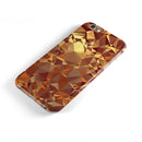 Orange Geometric V5 iPhone 6/6s or 6/6s Plus 2-Piece Hybrid INK-Fuzed Case