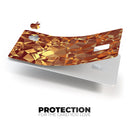 Orange Geometric V5 - Premium Protective Decal Skin-Kit for the Apple Credit Card