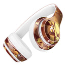 Orange Geometric V5 Full-Body Skin Kit for the Beats by Dre Solo 3 Wireless Headphones