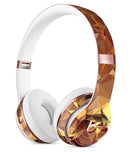 Orange Geometric V5 Full-Body Skin Kit for the Beats by Dre Solo 3 Wireless Headphones