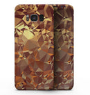 Orange Geometric V5 - Samsung Galaxy S8 Full-Body Skin Kit