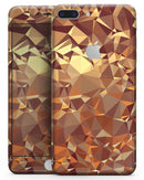 Orange Geometric V5 - Skin-kit for the iPhone 8 or 8 Plus