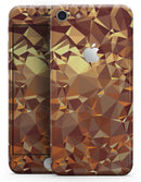 Orange Geometric V5 - Skin-kit for the iPhone 8 or 8 Plus