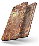 Orange Geometric V5 - Skin-kit for the iPhone 8 or 8 Plus