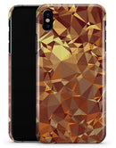 Orange Geometric V5 - iPhone X Clipit Case