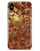 Orange Geometric V5 - iPhone X Clipit Case