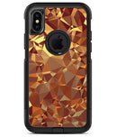 Orange Geometric V5 - iPhone X OtterBox Case & Skin Kits