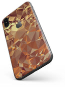 Orange Geometric V5 - iPhone X Skin-Kit
