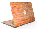 Orange Multi Watercolor Chevron - MacBook Air Skin Kit