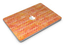 Orange Multi Watercolor Chevron - MacBook Air Skin Kit