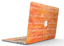 Orange Multi Watercolor Chevron - MacBook Air Skin Kit