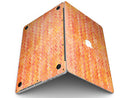 Orange Multi Watercolor Chevron - MacBook Pro with Retina Display Full-Coverage Skin Kit