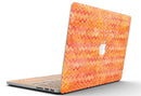 Orange Multi Watercolor Chevron - MacBook Pro with Retina Display Full-Coverage Skin Kit