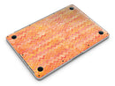 Orange Multi Watercolor Chevron - MacBook Pro with Retina Display Full-Coverage Skin Kit