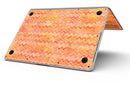 Orange Multi Watercolor Chevron - MacBook Pro with Retina Display Full-Coverage Skin Kit