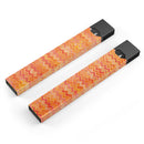 Orange Multi Watercolor Chevron - Premium Decal Protective Skin-Wrap Sticker compatible with the Juul Labs vaping device