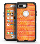 Orange Multi Watercolor Chevron - iPhone 7 Plus/8 Plus OtterBox Case & Skin Kits