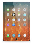 Orange Scratched Surface with Gold Beams - iPad Pro 97 - View 8.jpg