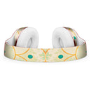 Orange Semicricles of Teal Polka Dots Full-Body Skin Kit for the Beats by Dre Solo 3 Wireless Headphones